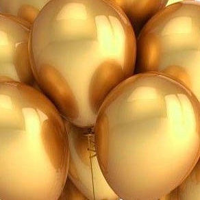 Gold Balloons