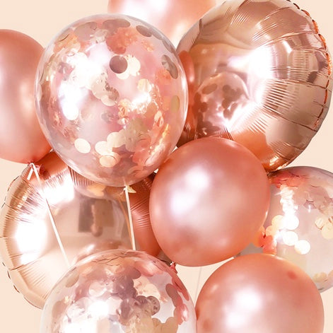 Rose Gold Balloons