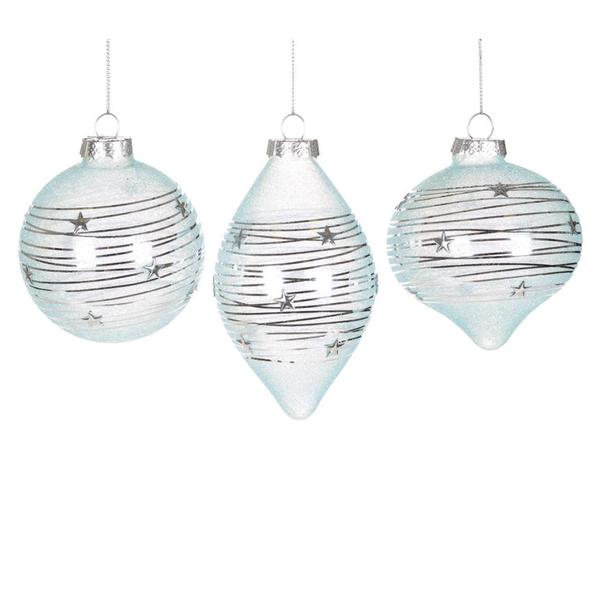 Glass Christmas Ornaments & Decorations