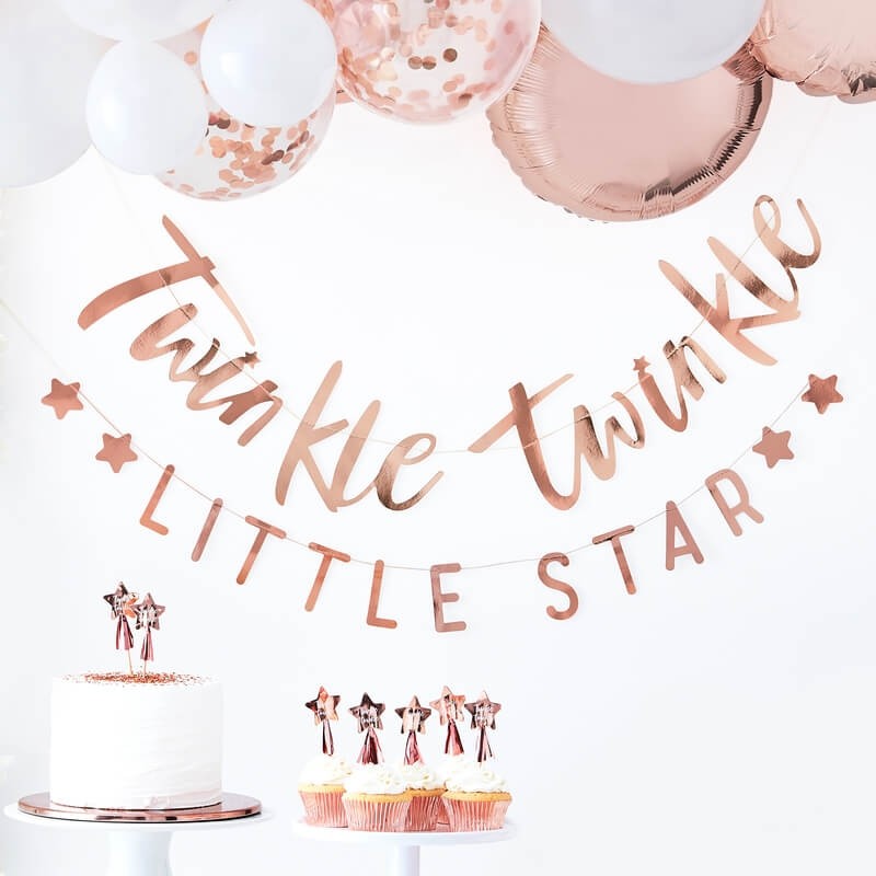 &quot;Twinkle Twinkle&quot; Rose Gold Party