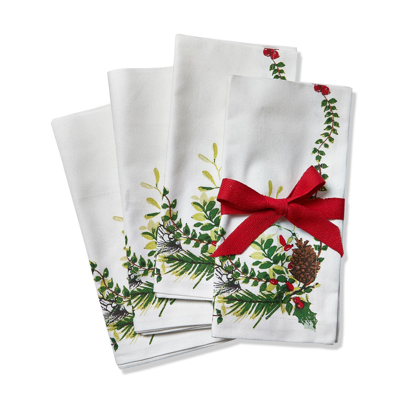 Winter Sprig Napkins | Putti Christmas Entertaining
