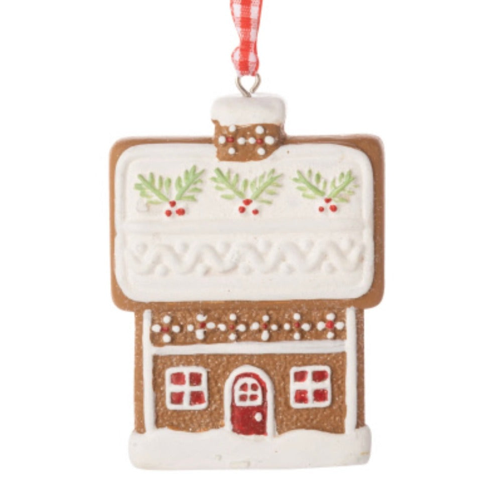 Gingerbread House Ornament | Putti Christmas Decorations Canada