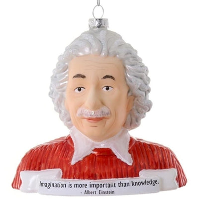 Cody Foster Alber Einstein Glass Ornament | Putti Christmas Decorations