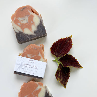 Soak Bath Co. Leaves Soap Bar