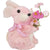 Pink Tinted Grass Bunny | Putti Fine Furnishings 
