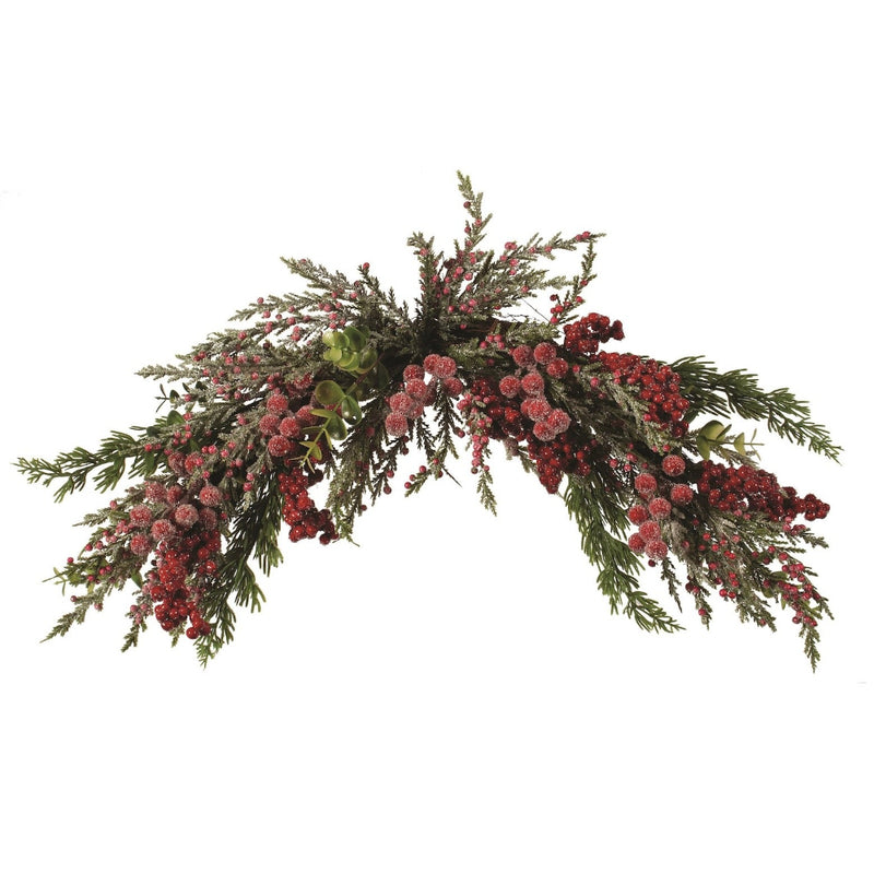 Red Berry Swag | Putti Christmas Decorations