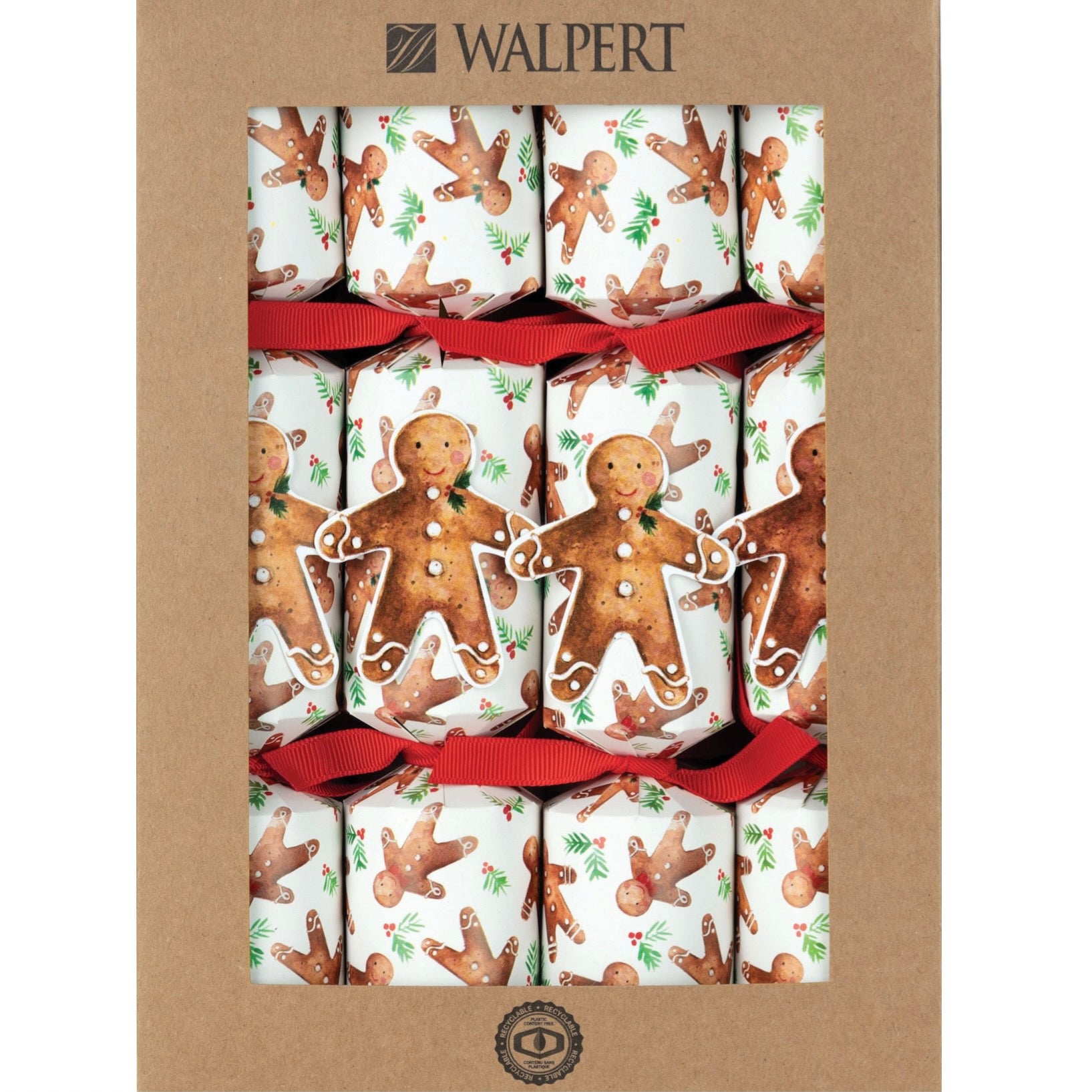 Gisela Graham Gingerbread Christmas Crackers