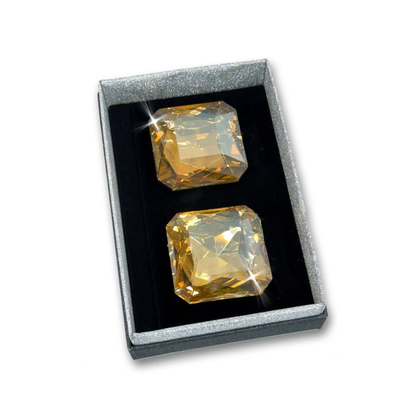 Jacquline Kent Laces Shoe Bling - Regal Rock Amber