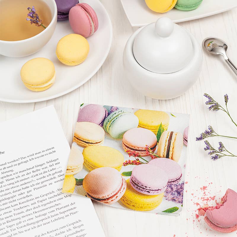 Macarons Cocktail Napkins
