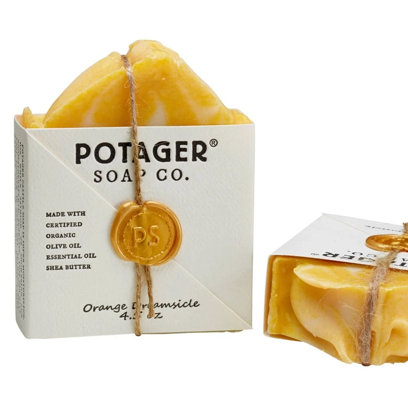 Potager Soap Company Handmade Organic Soap - Lemongrass Calendula