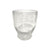 Large Clear Bubbled Glass Tumbler | Putti Fine Furnishings 