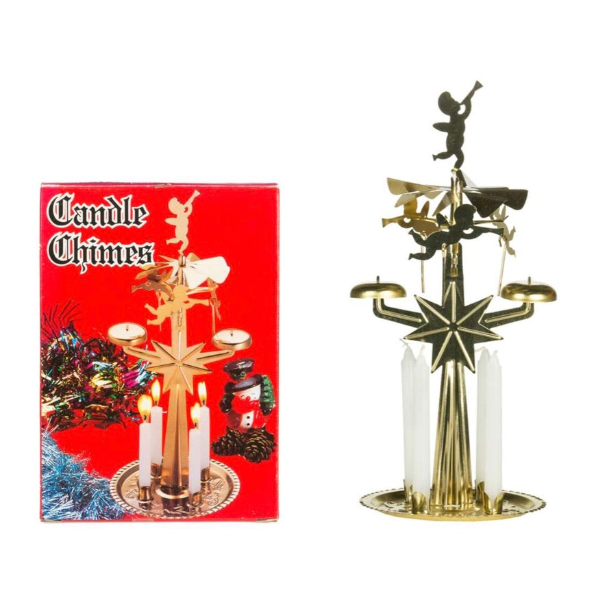 Swedish Brass Angel Candle Chimes