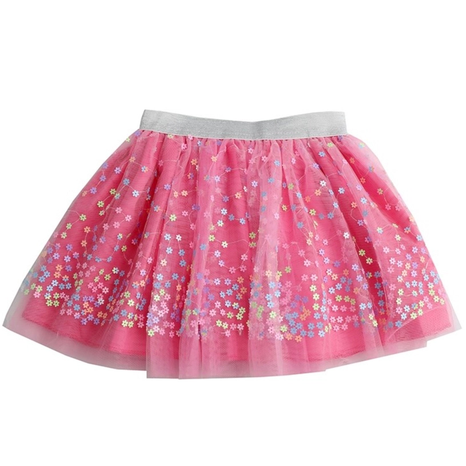 Hot Pink Sprinkle Flower Tutu
