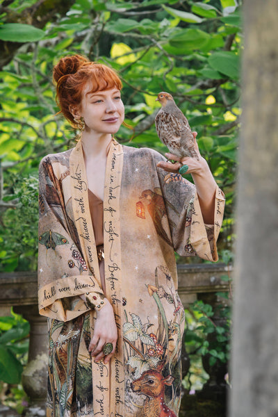 "Lovelight" Opera Duster Kimono Robe