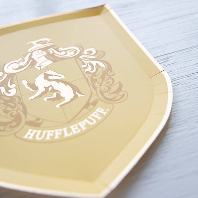 Bonjour Fête Harry Potter Gold House Pride Paper Plates - Small