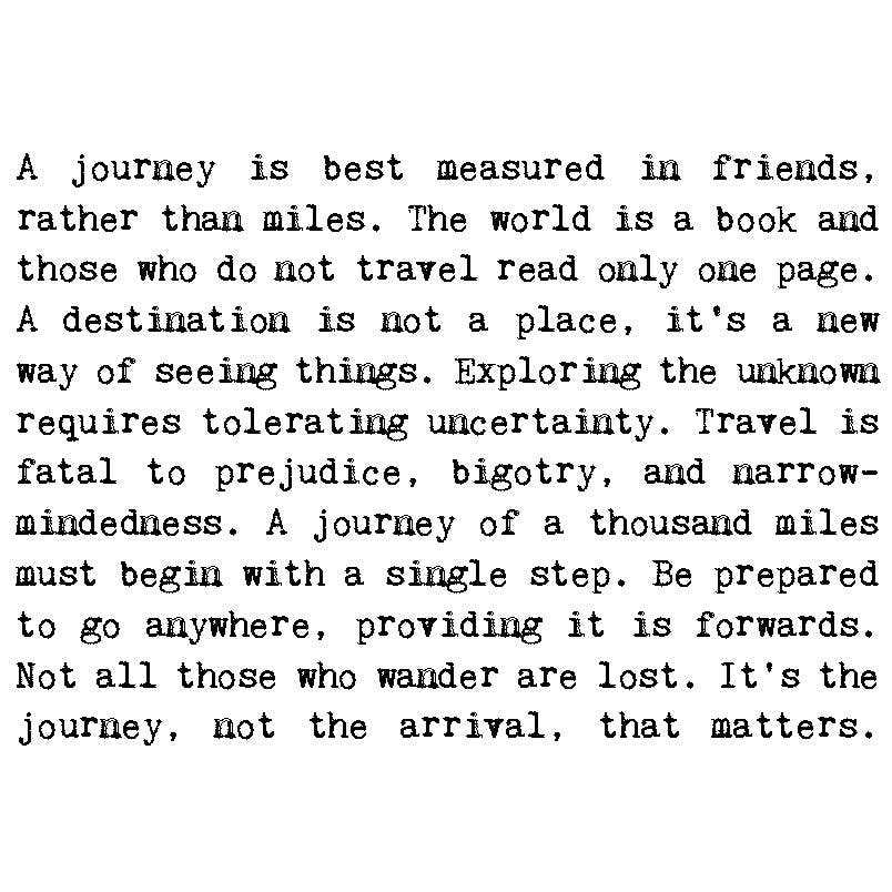 Travel Lover Card With Hot Air Balloon