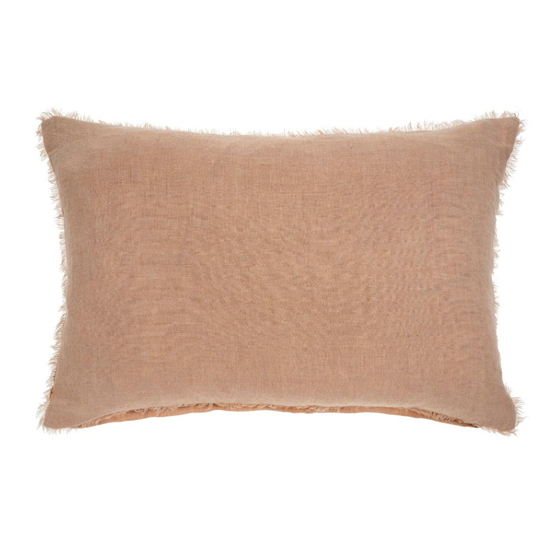 Lina Linen Pillow Peony | Putti Fine Furnishings