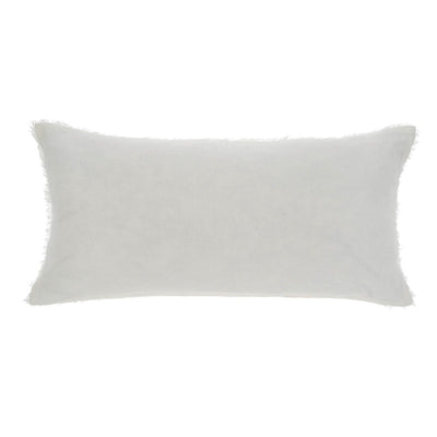 Lina Linen Rectangular Ivory Pillow  | Putti Fine Furnishings