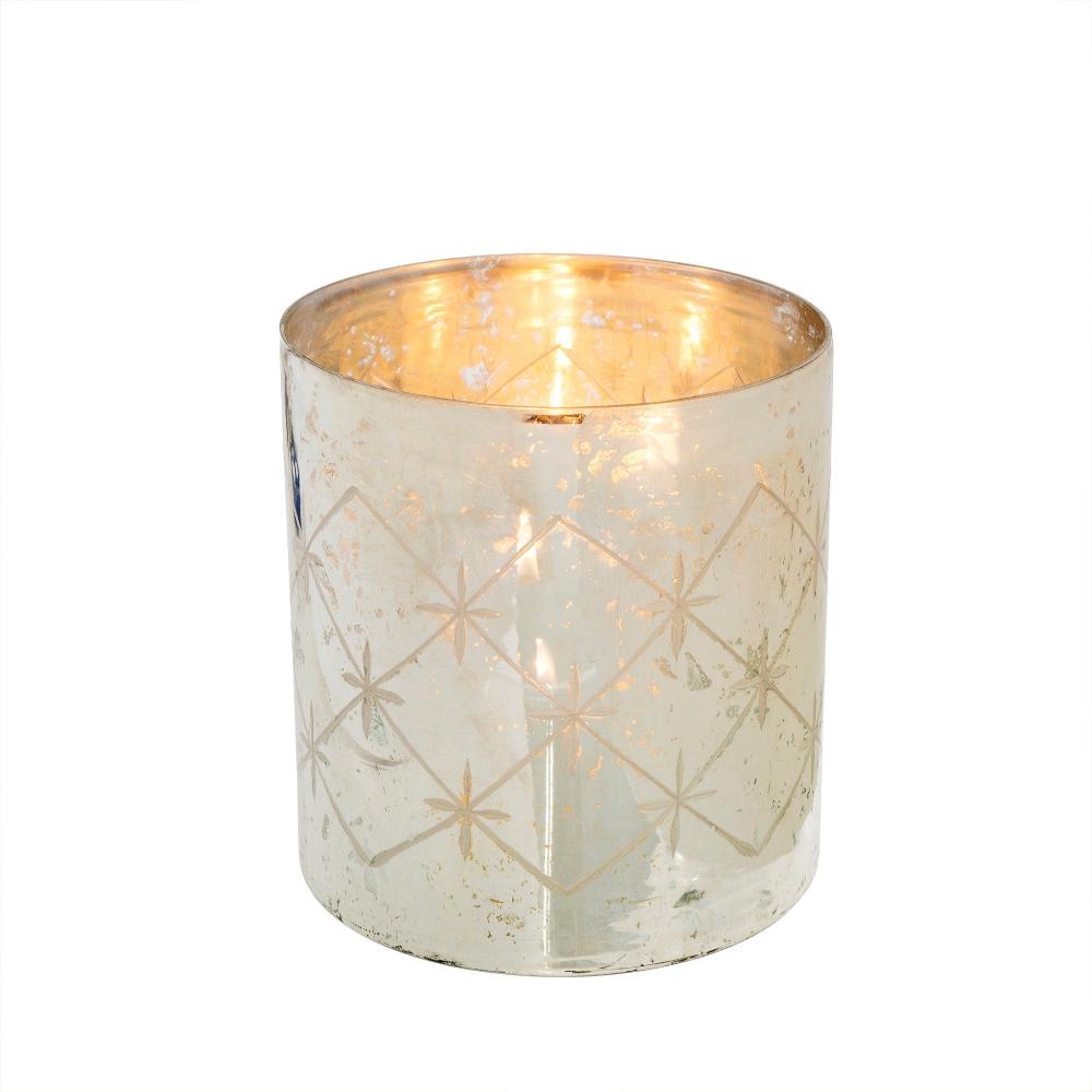 Twilight Etched Hurricane | Putti Fine Furnishings