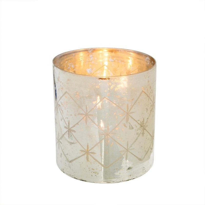 Twilight Etched Hurricane | Putti Fine Furnishings