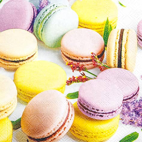 Macarons Cocktail Napkins