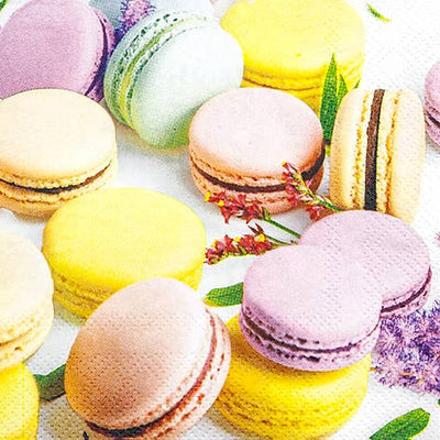 Macarons Cocktail Napkins