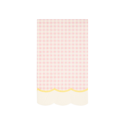 Pastel Gingham Napkin Set