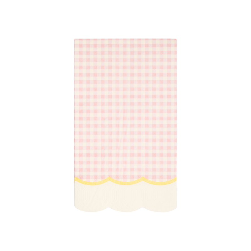 Pastel Gingham Napkin Set