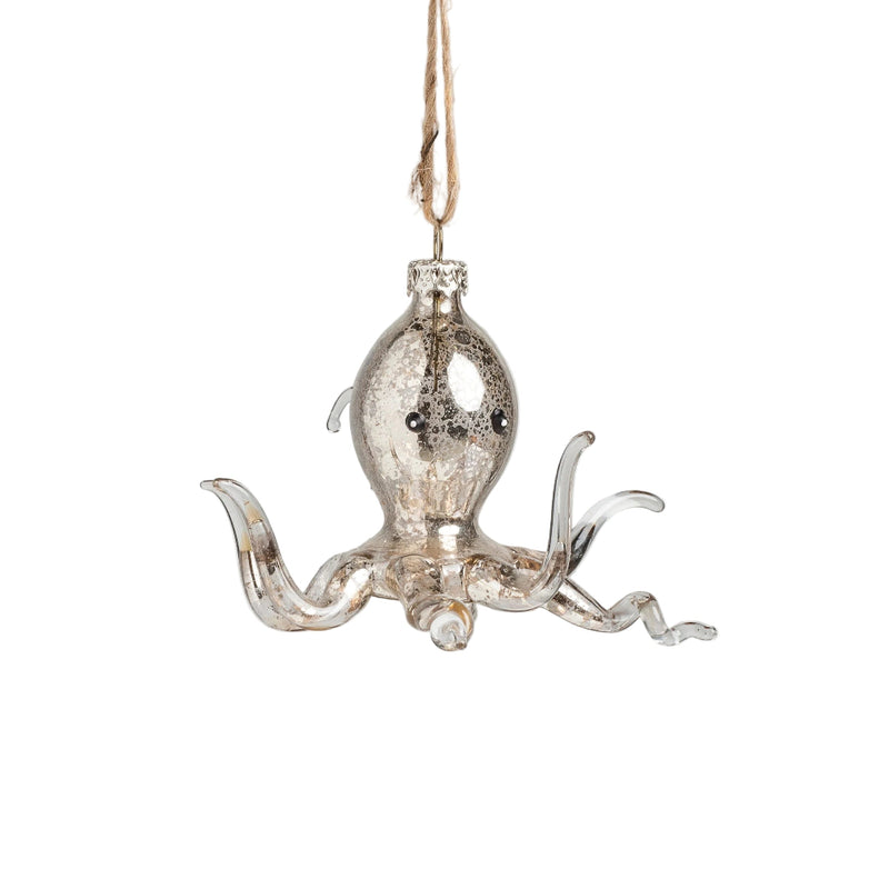 Baby Octopus Glass Ornament | Putti Christmas Decorations