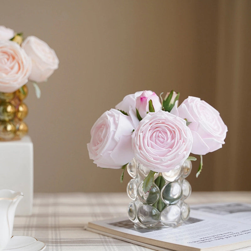 Real Touch Rose Bouquet - Pale Pink | Putti Fine Furnishings