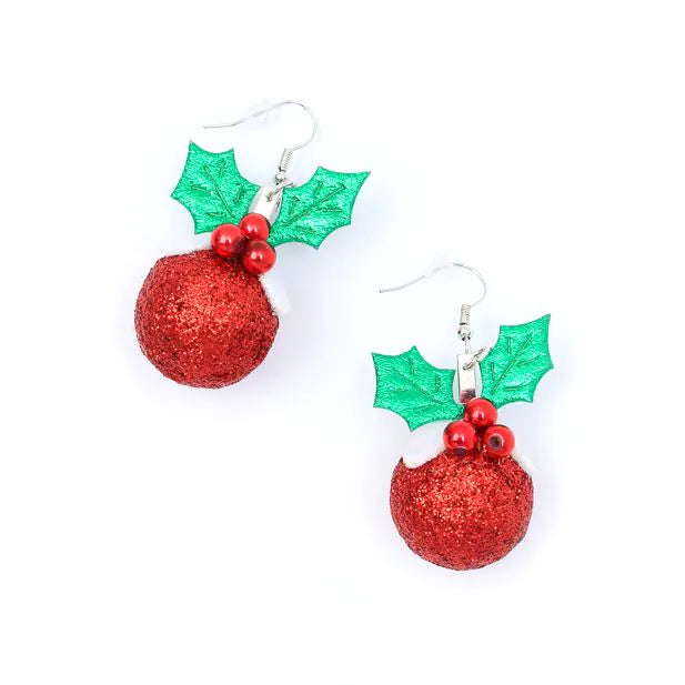 Christmas Bauble Earrings | Putti Christmas