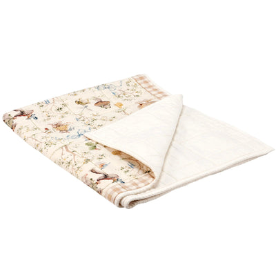 Garden Friends Baby Quilt | Le Petite Putti
