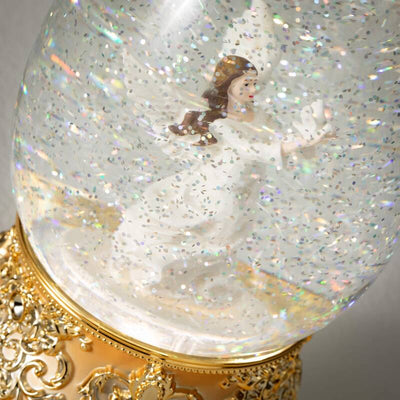 Lighted Shimmer Angel Dome Lantern
