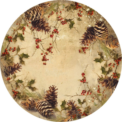 Christmas Holly Placemat | Putti Christmas Entertaining