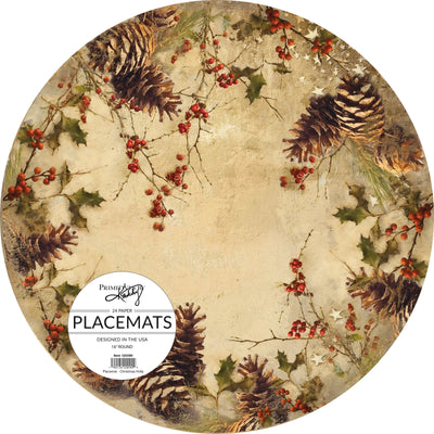 Christmas Holly Placemat | Putti Christmas Entertaining
