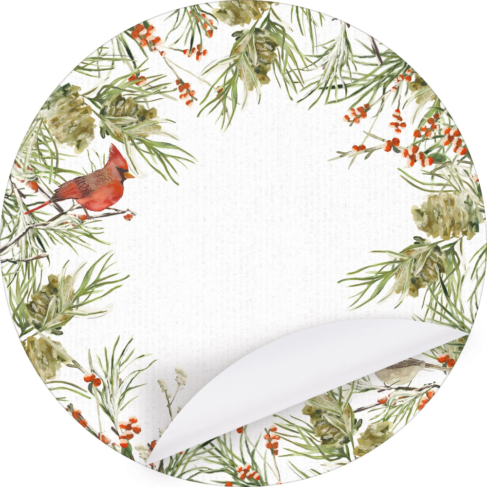 Winter Birds Placemat | Putti Christmas Entertaining