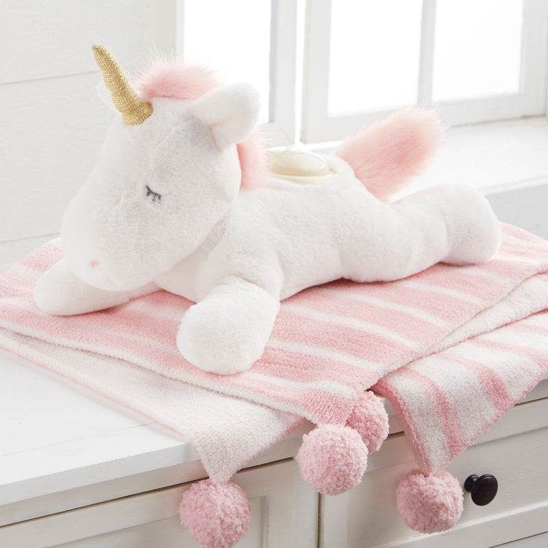 Mud Pie Musical Light Projecting Plush Unicorn  |  Le Petite Putti Canada