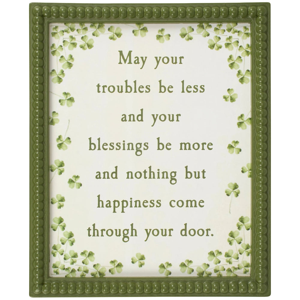 Troubles And Blessings Framed Wall Art | Putti Fine Furnishings