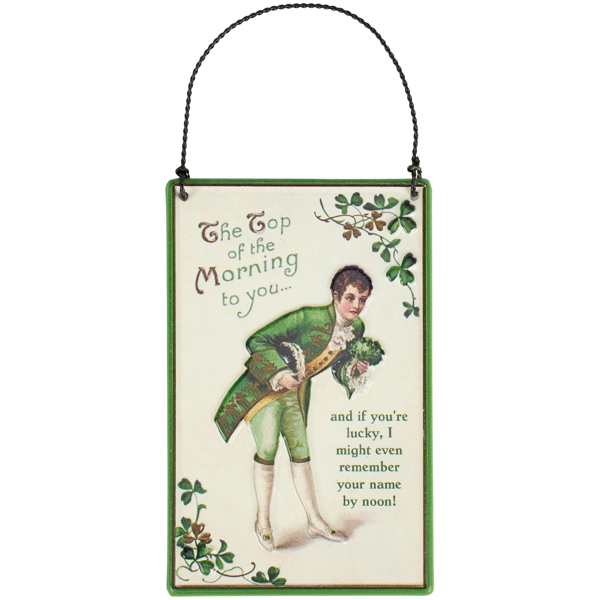 Top Of The Morning Ornament | Putti Fine Furnishings