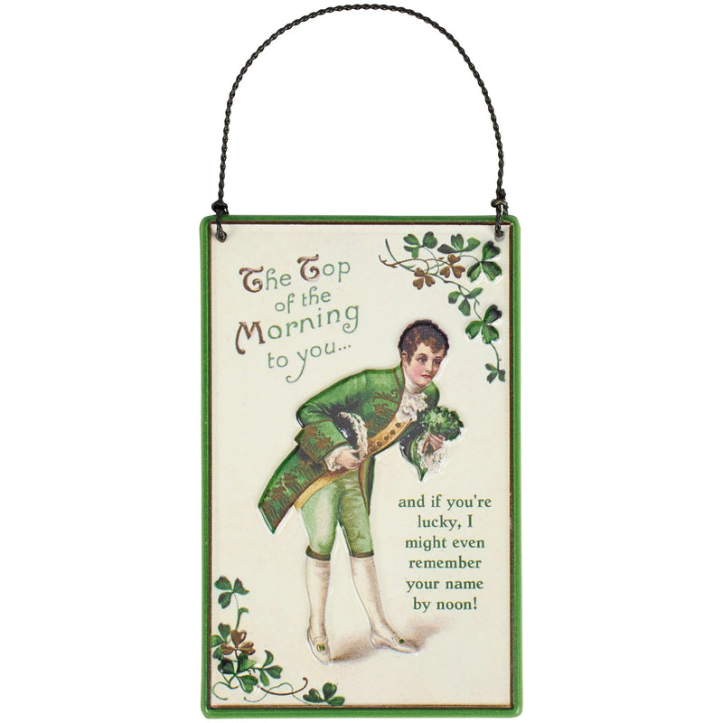 Top Of The Morning Ornament | Putti Fine Furnishings