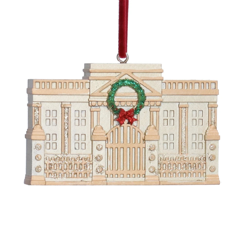 Gold Buckingham Palace Resin Ornament