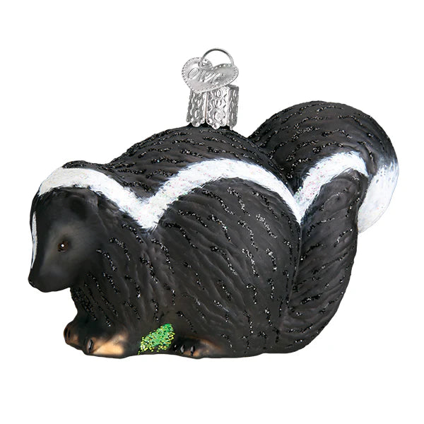 Old World Christmas Skunk Ornament  | Putti Christmas Decorations