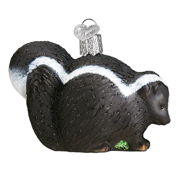 Old World Christmas Skunk Ornament  | Putti Christmas Decorations
