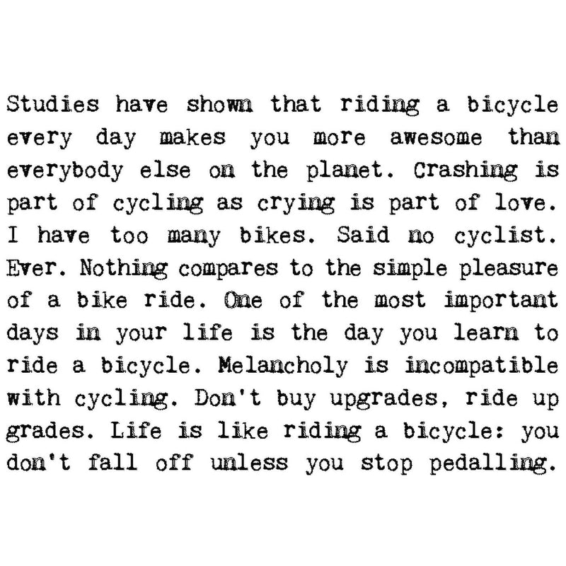 Super Cyclist Card For Bike Riders