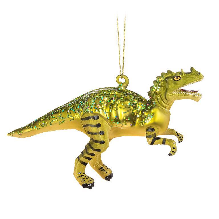 T Rex Glass Ornament | Putti Christmas