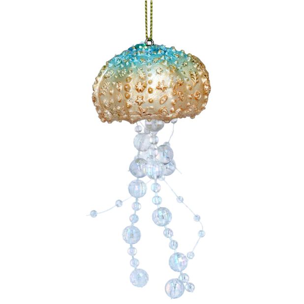 Jellyfish Resin Ornament