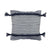Navy Striped Woven Square Indoor/Outdoor Pillow | Putti Fine Furnishings 