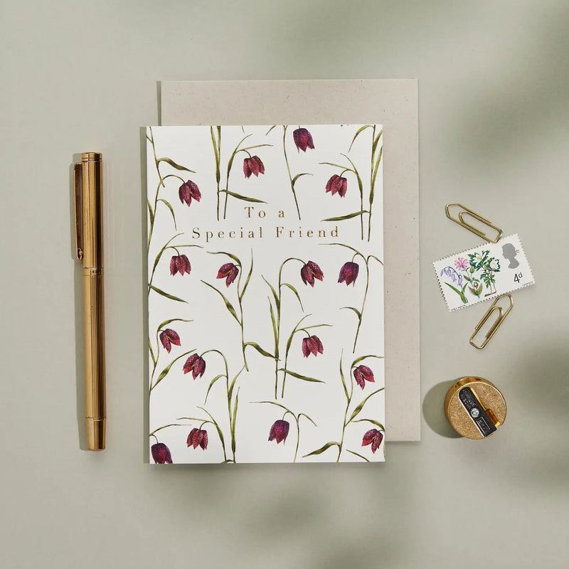 Cottage Garden "To A Special Friend" Greetinng Card | Putti Fine Furnishings