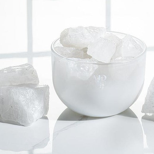 Clear Quartz Crystal Fragrance Bowl | Putti Fine Furnishings