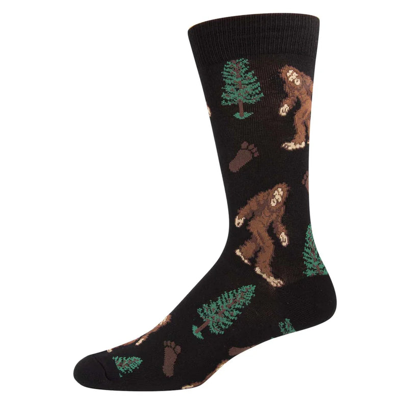 "Big Foot" Men's Socks - Black